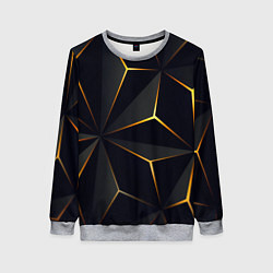 Свитшот женский Hexagon Line Smart, цвет: 3D-меланж
