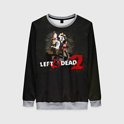 Женский свитшот Left 4 dead 2 команда