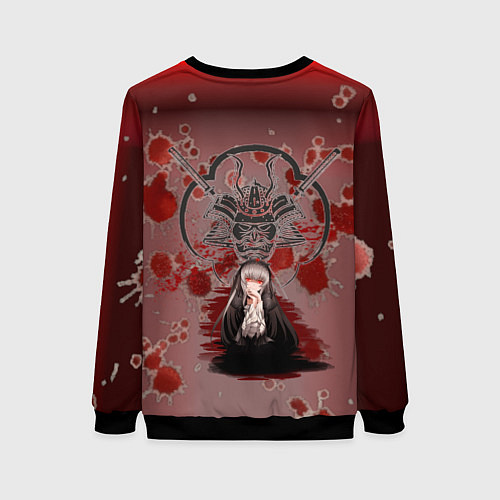 Женский свитшот Anime Girl / 3D-Черный – фото 2