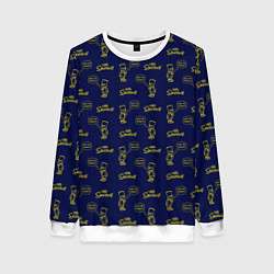 Женский свитшот Bart pattern Eat my shorts