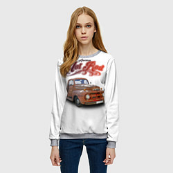 Свитшот женский Классический хот род на базе Ford F-1, цвет: 3D-меланж — фото 2