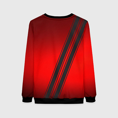 Женский свитшот Немецкий спортивный автомобиль Porsche 911 / 3D-Черный – фото 2