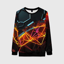 Женский свитшот Разломленные плитки