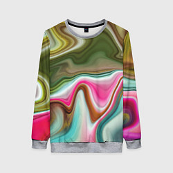 Женский свитшот Color waves