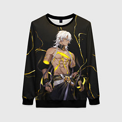 Свитшот женский Nanook Honkai, цвет: 3D-черный