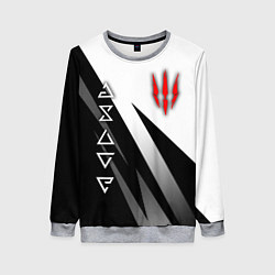 Женский свитшот The witcher - знаки