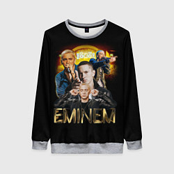 Свитшот женский Eminem, Marshall Mathers, цвет: 3D-меланж