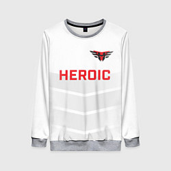 Женский свитшот Heroic white