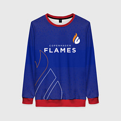 Женский свитшот Форма Copenhagen Flames