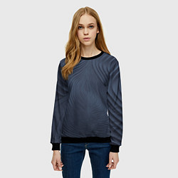 Свитшот женский Фантазия антрацит, цвет: 3D-черный — фото 2