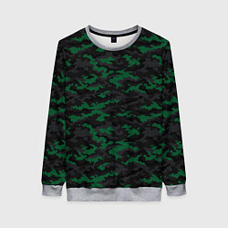 Женский свитшот Точечный камуфляжный узор Spot camouflage pattern