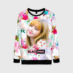 Свитшот женский Blackpink Lisa, цвет: 3D-черный