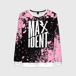 Свитшот женский Stray kids - pink maxident, цвет: 3D-белый