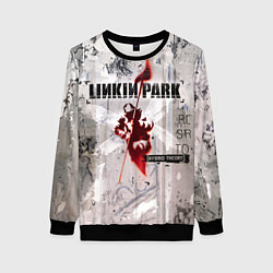 Свитшот женский Linkin Park Hybrid Theory, цвет: 3D-черный