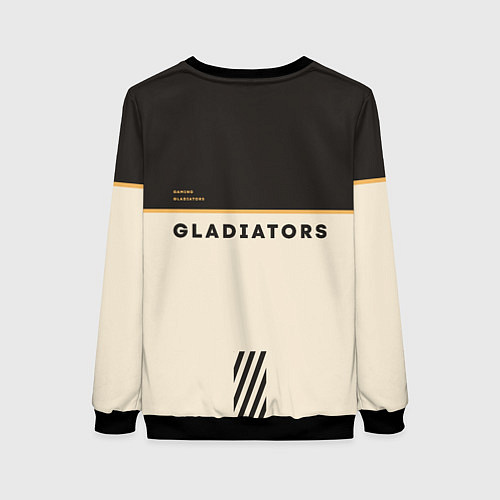 Женский свитшот Gaimin Gladiators esports / 3D-Черный – фото 2