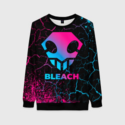 Свитшот женский Bleach - neon gradient, цвет: 3D-черный