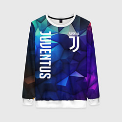 Свитшот женский Juventus logo blue, цвет: 3D-белый