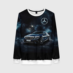 Женский свитшот Mercedes Benz galaxy