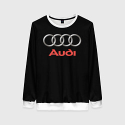 Женский свитшот Audi sport на чёрном