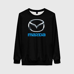 Свитшот женский Mazda sportcar, цвет: 3D-черный