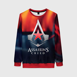 Свитшот женский Assassins Creed ussr, цвет: 3D-красный