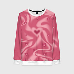 Свитшот женский Гармоничное чувство, цвет: 3D-белый