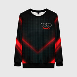 Женский свитшот Audi stripes neon