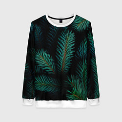 Женский свитшот Хвоя - паттерн