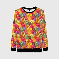 Женский свитшот Экзотические фрукты