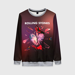 Свитшот женский Hackney diamonds - Rolling Stones, цвет: 3D-меланж