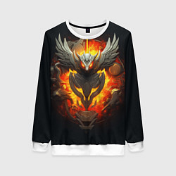 Женский свитшот Огненный символ орла