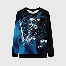 Свитшот женский Зимний викинг, цвет: 3D-черный