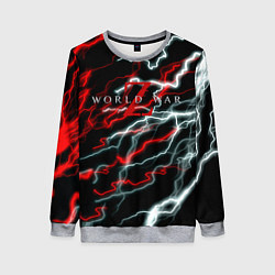 Свитшот женский World war z storm, цвет: 3D-меланж