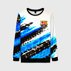 Свитшот женский Barcelona fc club, цвет: 3D-черный