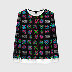 Свитшот женский Mindless Self Indulgence rock group, цвет: 3D-белый