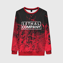 Свитшот женский Lethal Company: Red Trail, цвет: 3D-красный