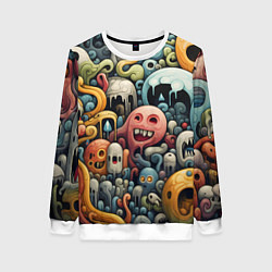 Женский свитшот Странная абстракция