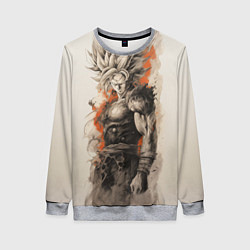 Женский свитшот Super Saiyan Goku