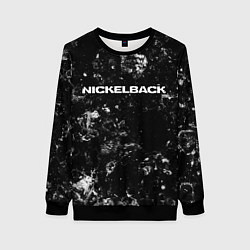 Свитшот женский Nickelback black ice, цвет: 3D-черный