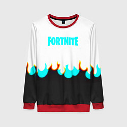 Женский свитшот Fortnite epic game fire