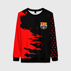 Свитшот женский Barcelona краски спорт, цвет: 3D-черный