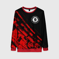 Женский свитшот Chelsea sport grunge