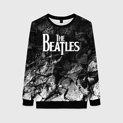 Свитшот женский The Beatles black graphite, цвет: 3D-черный