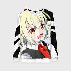 Свитшот женский Touhou Project Rumia happy, цвет: 3D-белый