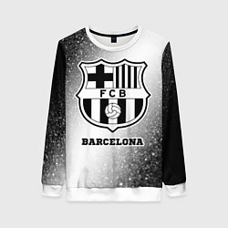 Свитшот женский Barcelona sport на светлом фоне, цвет: 3D-белый