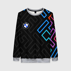 Женский свитшот BMW brand color carbon