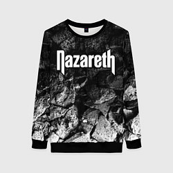 Свитшот женский Nazareth black graphite, цвет: 3D-черный