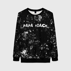 Свитшот женский Papa Roach black ice, цвет: 3D-черный