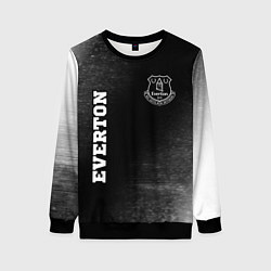 Женский свитшот Everton sport на темном фоне вертикально