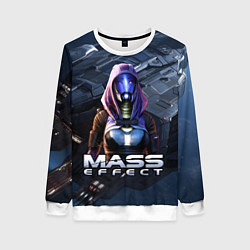Свитшот женский Mass Effect ТалиЗора, цвет: 3D-белый